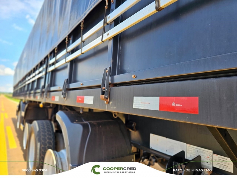 Graneleira 4º Eixo 23/24 13,50m x 1,80m Assoalho de Chapa