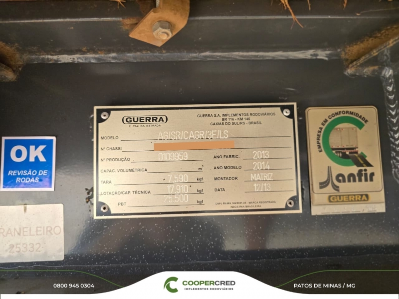 Graneleira Guerra 2013/2014 Revisada