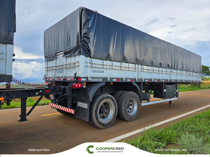 Rodotrem Graneleiro Randon Branca 21/22 9,40 x 1,80m