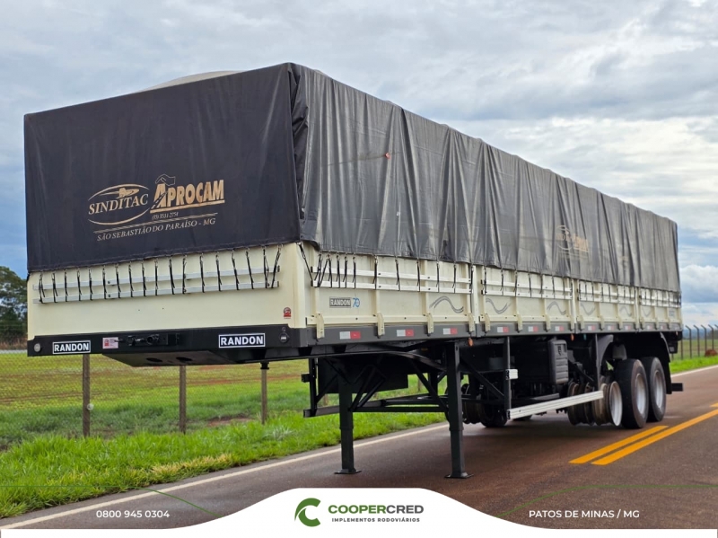 Graneleira Randon Branca 2020/2020 12,40 x 1,80 m