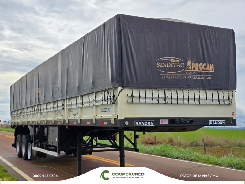 Graneleira Randon Branca 2020/2020 12,40 x 1,80 m