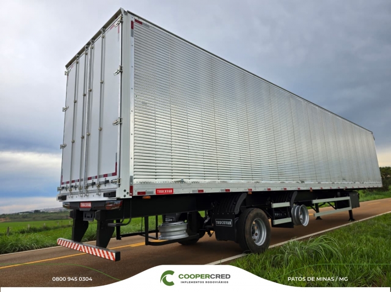 Baú Truckvan Alumínio 0km 25/26 2 Eixos Vanderleia