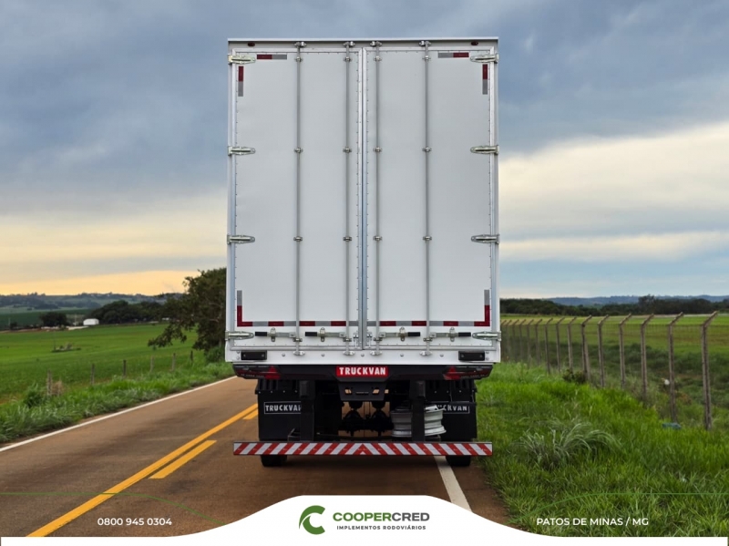 Baú Truckvan Alumínio 0km 25/26 2 Eixos Vanderleia