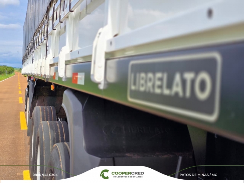 Graneleira 4º Eixo Librelato Branca 23/23 13,50m x 1,80m