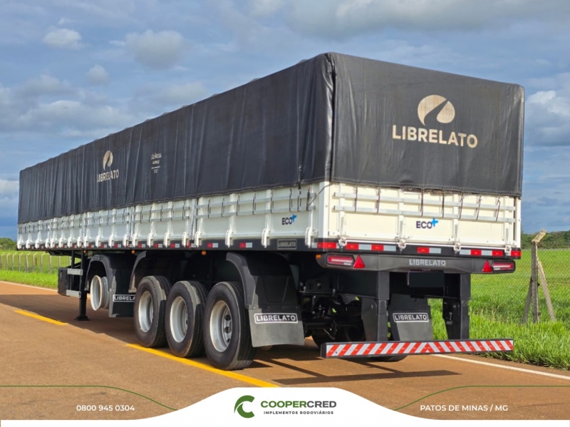 Graneleira 4º Eixo Librelato Branca 23/23 13,50m x 1,80m