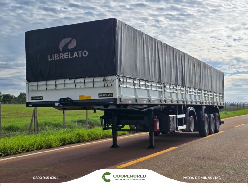 Graneleira 4º Eixo Librelato Branca 23/23 13,50m x 1,80m