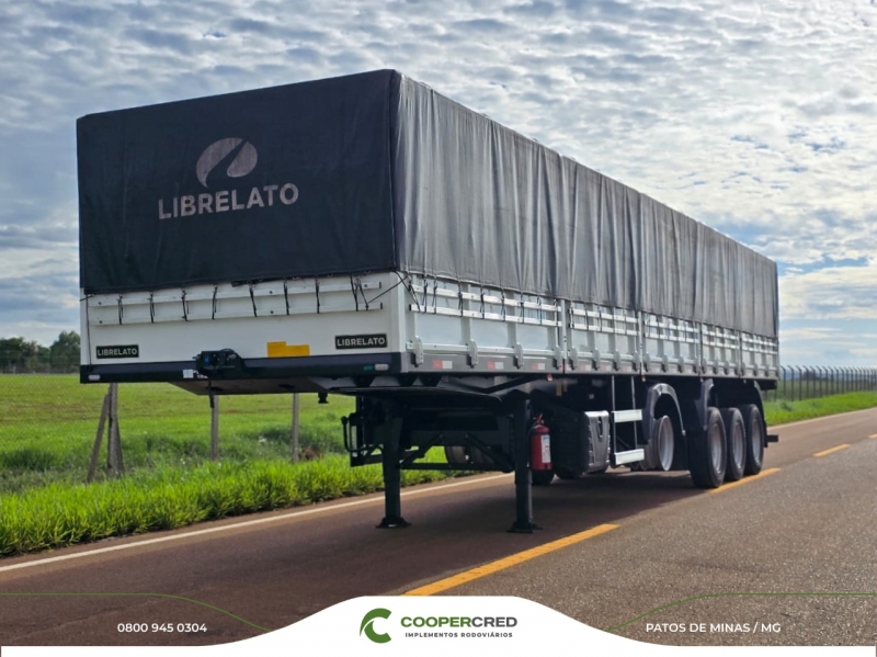 Graneleira 4º Eixo Librelato Branca 23/23 13,50m x 1,80m