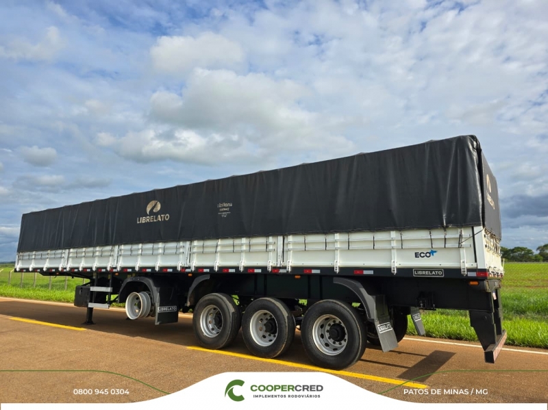 Graneleira 4º Eixo Librelato Branca 23/23 13,50m x 1,80m