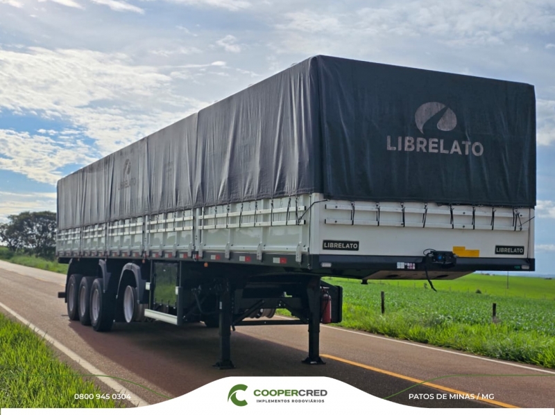 Graneleira 4º Eixo Librelato Branca 23/23 13,50m x 1,80m