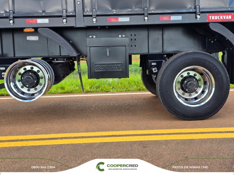 Graneleira 2 Eixos 2025/2026 10,30M Com Rodas de Alumínio