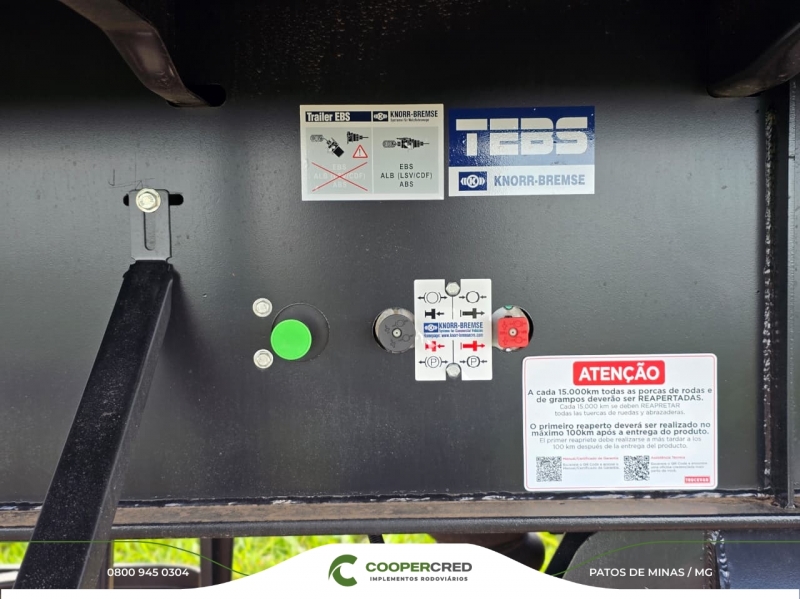 Graneleira 2 Eixos 2025/2026 10,30M Com Rodas de Alumínio