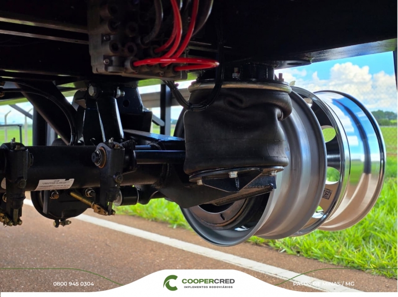 Graneleira 2 Eixos 2025/2026 10,30M Com Rodas de Alumínio