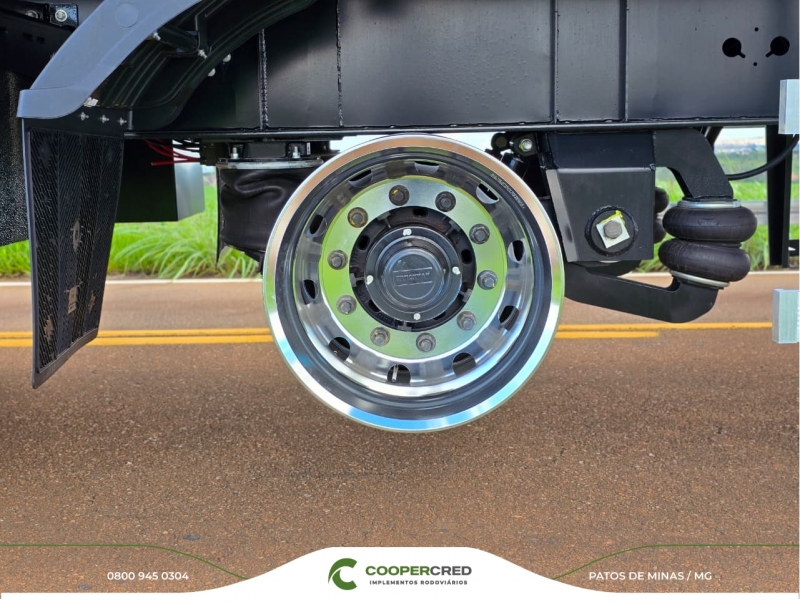 Graneleira 2 Eixos 2025/2026 10,30M Com Rodas de Alumínio