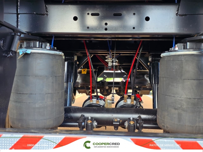 Graneleira 2 Eixos 2025/2026 10,30M Com Rodas de Alumínio