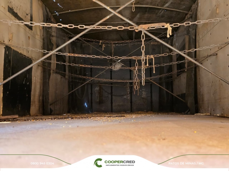 Bitrem Graneleiro Randon Preta 2007 7,50m x 1,80m