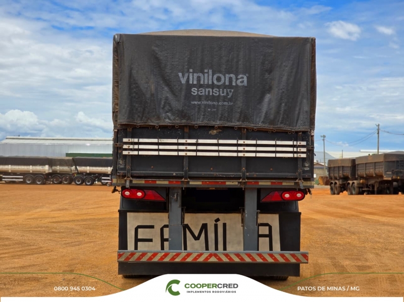 Bitrem Graneleiro Randon Preta 2007 7,50m x 1,80m