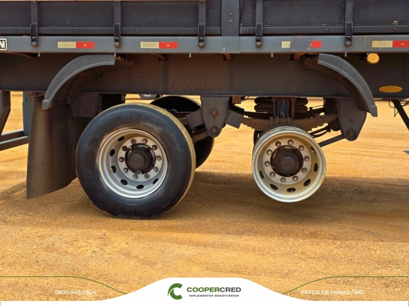 Bitrem Graneleiro Randon Preta 2007 7,50m x 1,80m