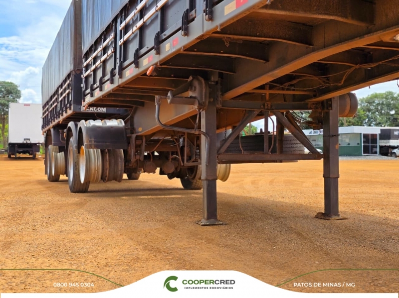 Bitrem Graneleiro Randon Preta 2007 7,50m x 1,80m