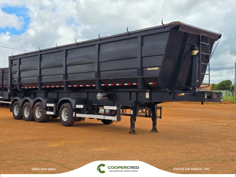 Basculante 4°Eixo Facchini Preto 24/24 - Tecnil