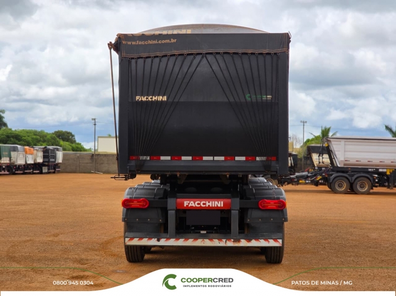 Basculante 4°Eixo Facchini Preto 24/24 - Tecnil