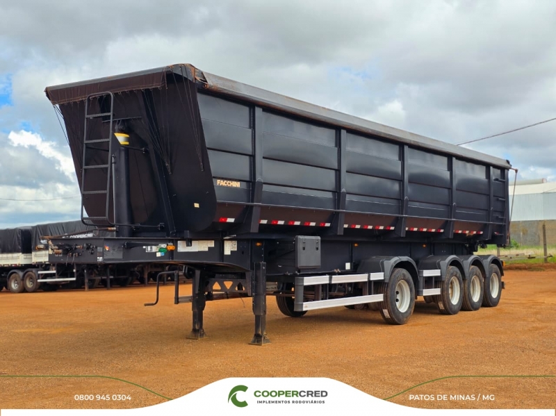 Basculante 4°Eixo Facchini Preto 24/24 - Tecnil