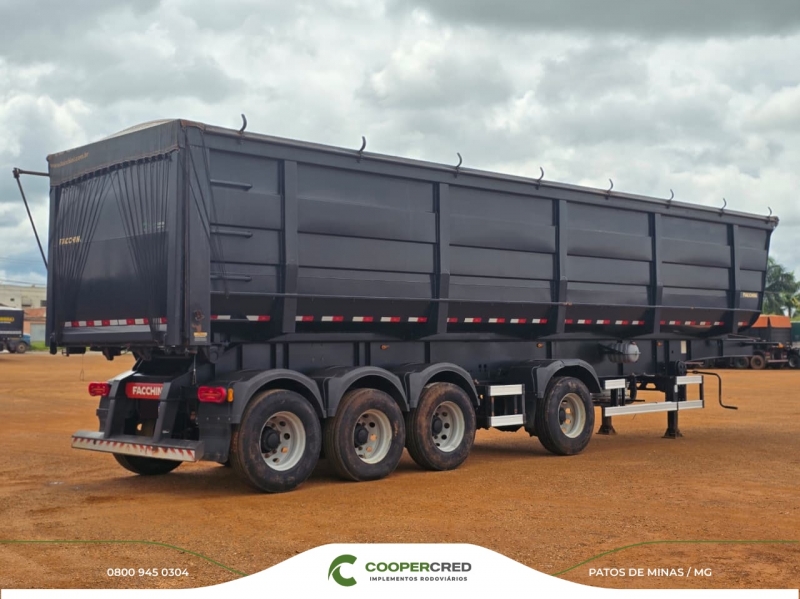 Basculante 4°Eixo Facchini Preto 24/24 - Tecnil