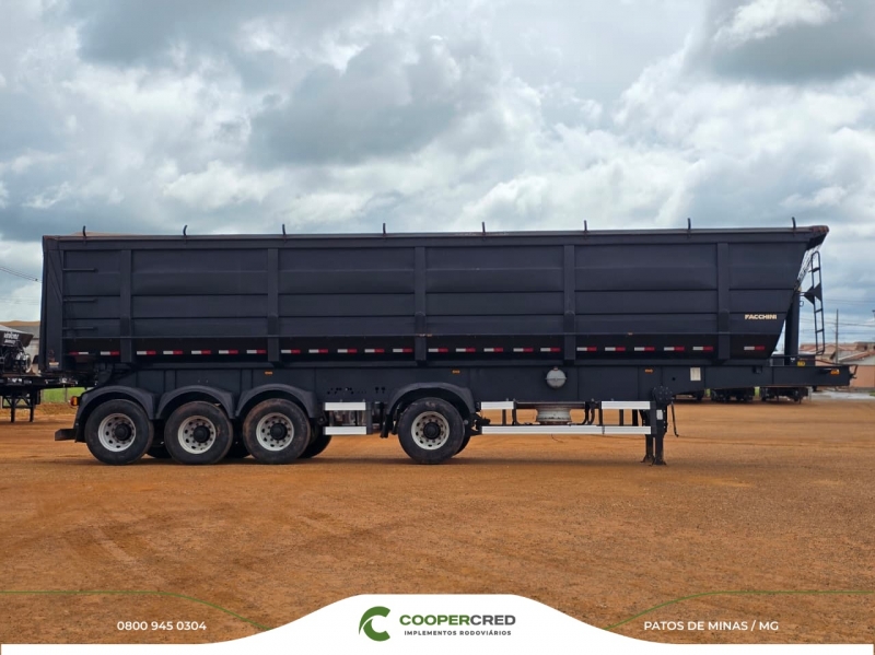 Basculante 4°Eixo Facchini Preto 24/24 - Tecnil