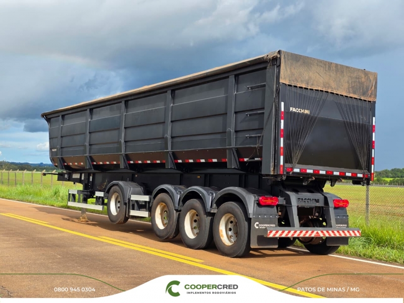 Basculante 4º Eixo Facchini 2023 55m³
