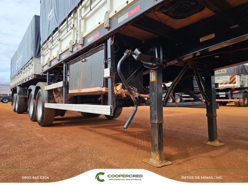 Bitrem Graneleiro Randon 14/15 7,10m x 1,80m Lona Nova