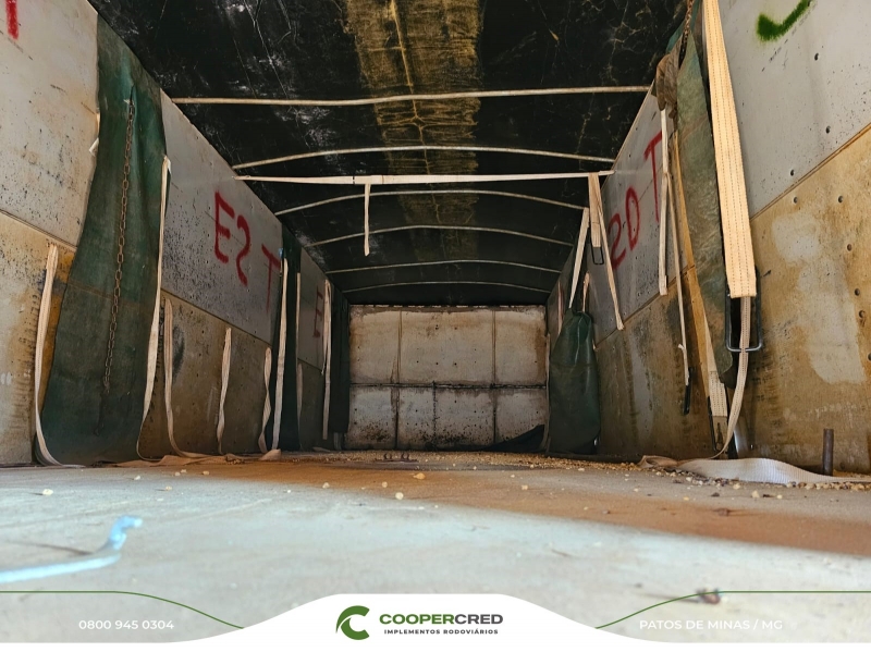 Bitrem Graneleiro Randon 14/15 7,10m x 1,80m Lona Nova