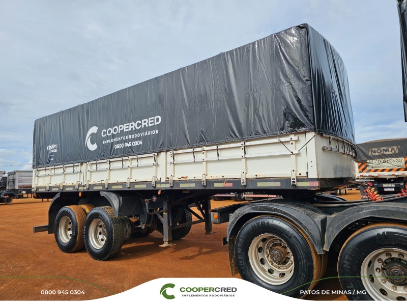 Bitrem Graneleiro Randon 14/15 7,10m x 1,80m Lona Nova