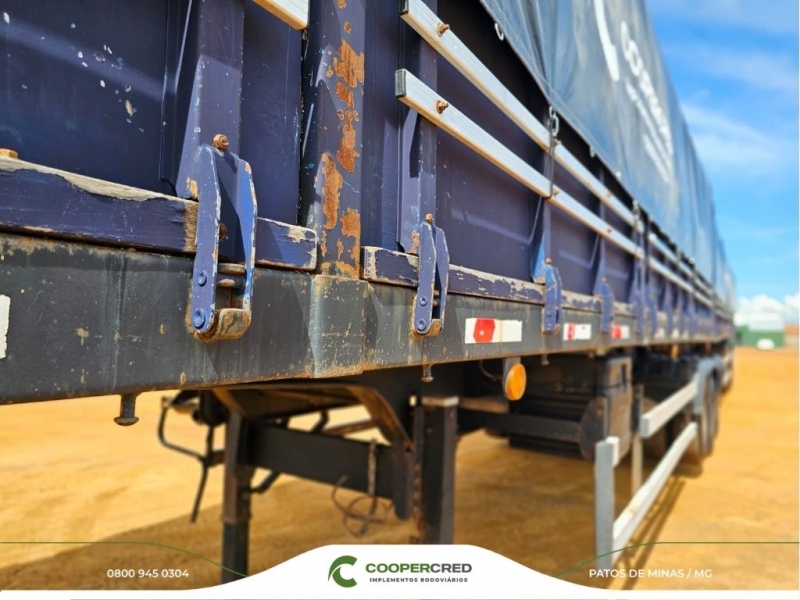 Bitrenzão Graneleiro Librelato 2013/2014 11,4m x 1,8m Lona Nova c/ pneus