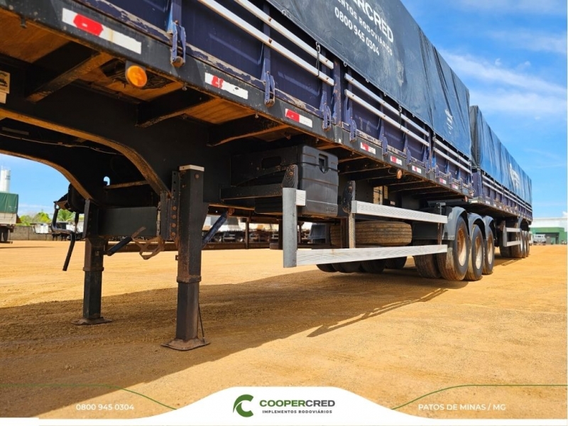 Bitrenzão Graneleiro Librelato 2013/2014 11,4m x 1,8m Lona Nova c/ pneus