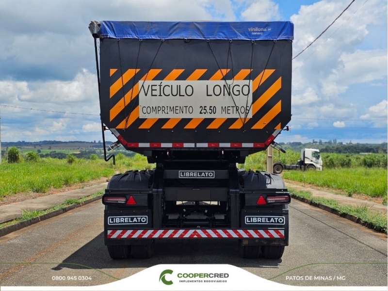 Rodoçacamba Librelato Preta com Pneus e Lona Fácil 23/24