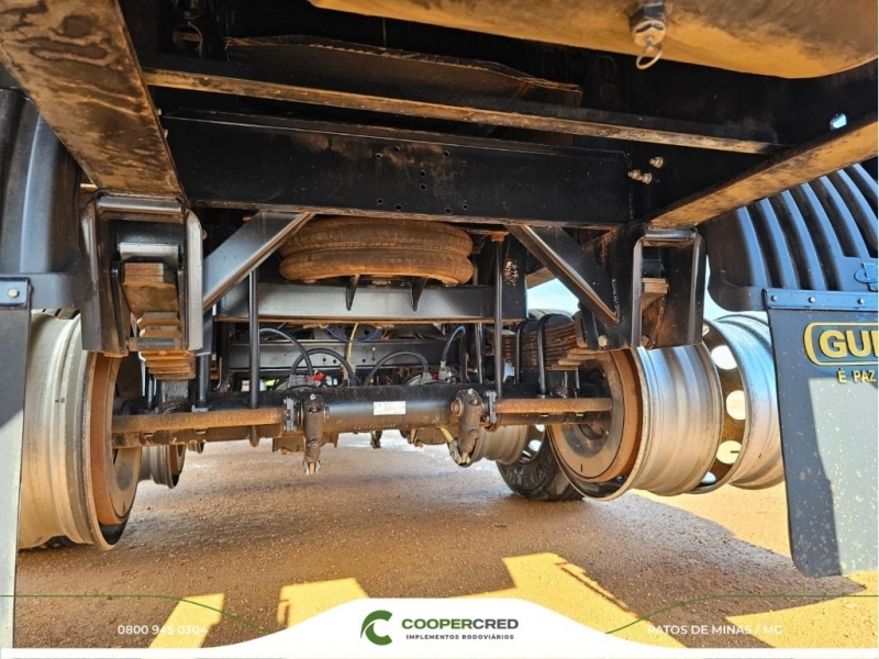 Graneleira 4º Eixo Guerra Preta 25/25 Assoalho de Chapa