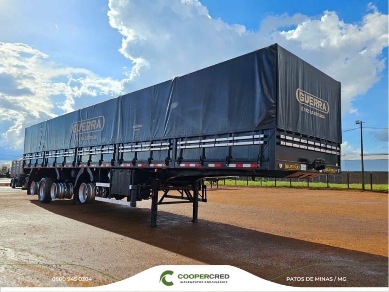 Graneleira 4º Eixo Guerra Preta 25/25 Assoalho de Chapa