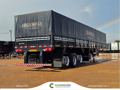 Graneleira 4º Eixo Guerra Preta 25/25 Assoalho de Chapa