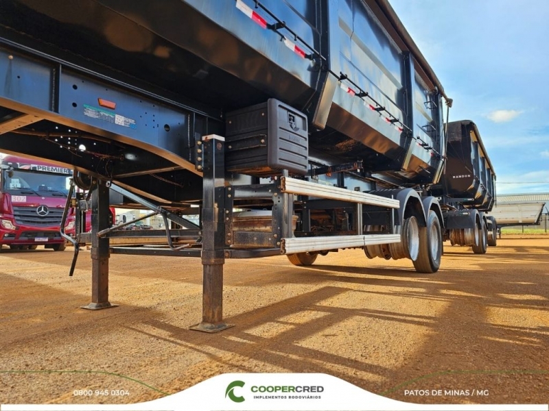 Rodocaçamba Randon 2023 c/ Tecnil e Lona Fácil