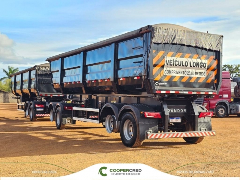 Rodocaçamba Randon 2023 c/ Tecnil e Lona Fácil