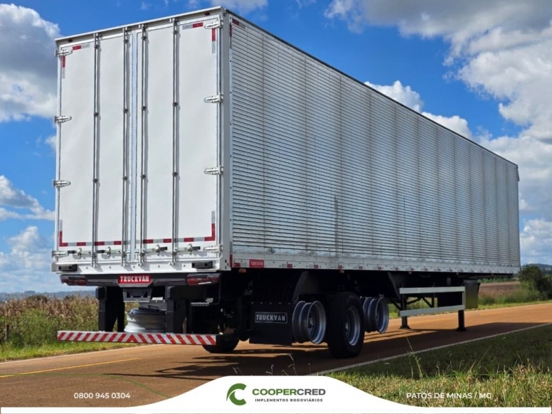 Baú Truckvan 30 Paletes 2026 3 Eixos Sem Porta Lateral