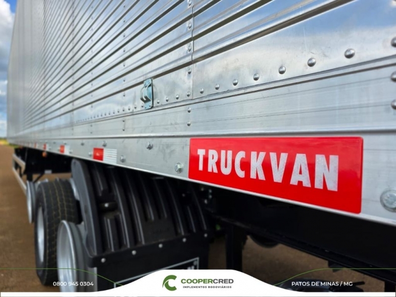 Baú Truckvan 30 Paletes 2026 3 Eixos Sem Porta Lateral