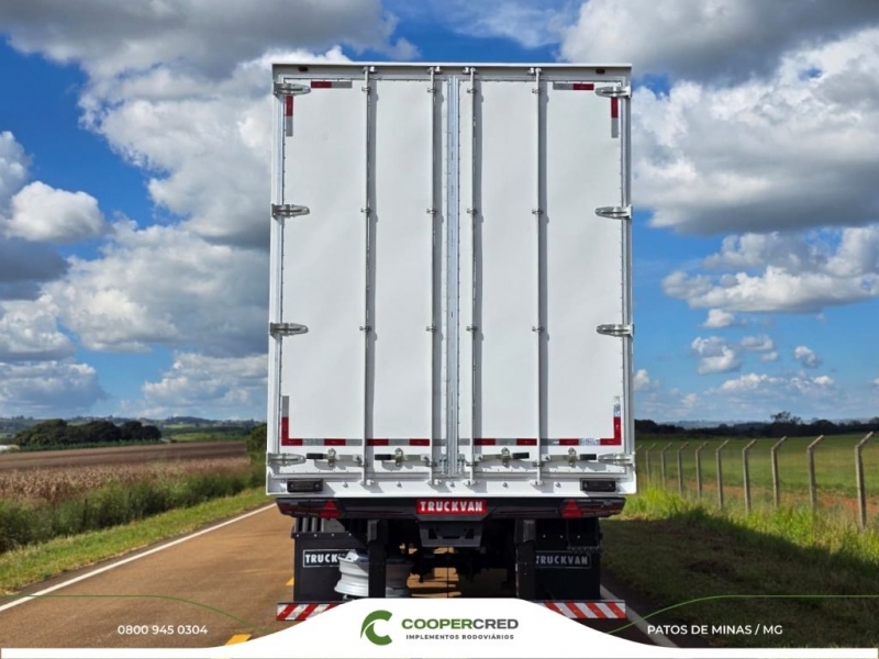 Baú Truckvan 30 Paletes 2026 3 Eixos Sem Porta Lateral