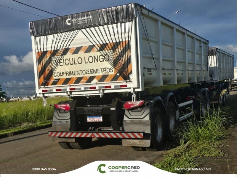 Rodocaçamba Noma Branca 21/22 c/ Lona Fácil