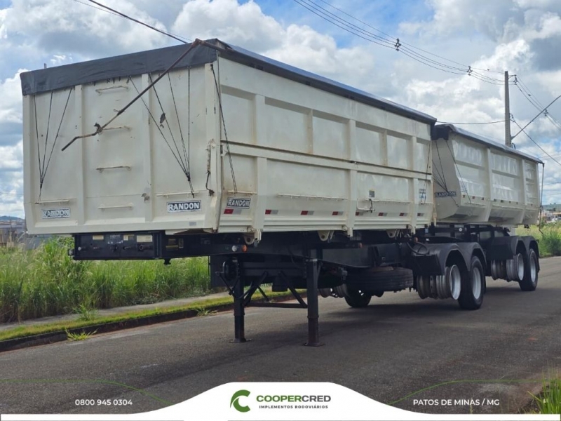 Bicaçamba Randon Branca Seminova 20/21 c/ Lona Fácil