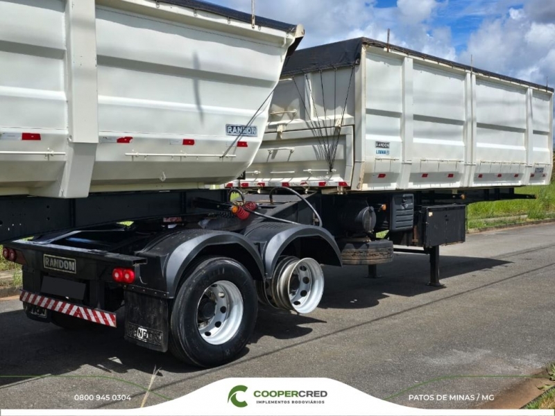 Bicaçamba Randon Branca Seminova 20/21 c/ Lona Fácil