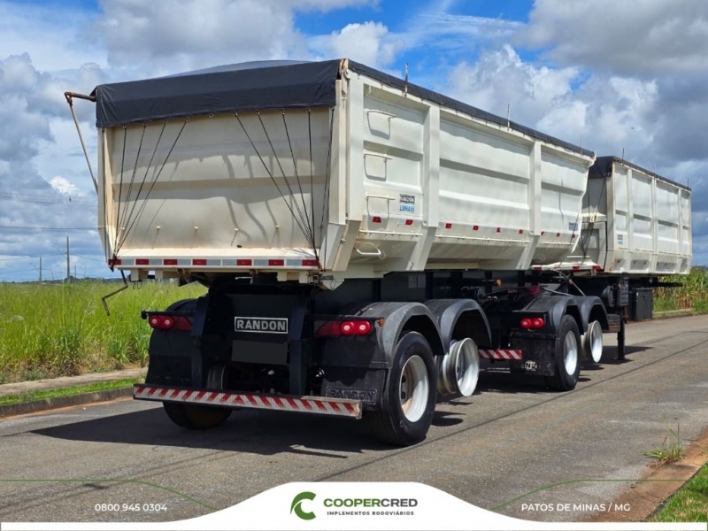 Bicaçamba Randon Branca Seminova 20/21 c/ Lona Fácil