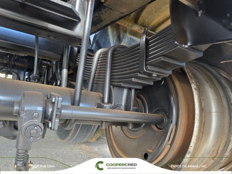 Basculante 4º Eixo Noma Preta 24/25 com Sistema Duplo de Pistão