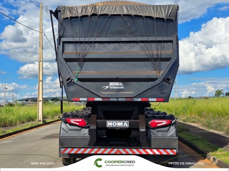 Basculante 4º Eixo Noma Preta 24/25 com Sistema Duplo de Pistão