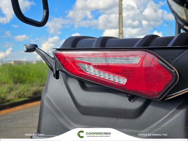 Basculante 4º Eixo Noma Preta 24/25 com Sistema Duplo de Pistão