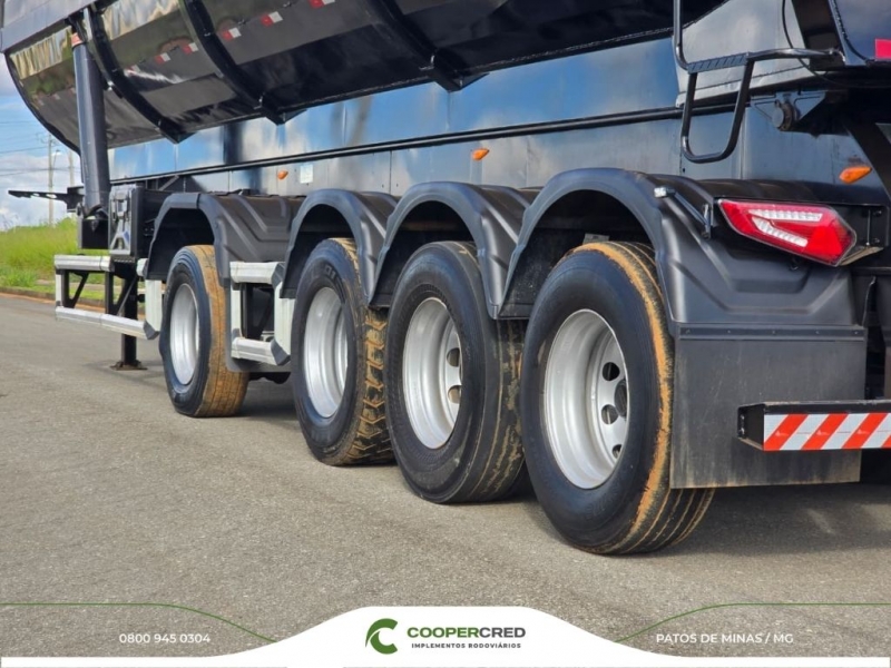 Basculante 4º Eixo Noma Preta 24/25 com Sistema Duplo de Pistão